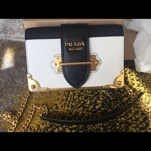 NWT Prada Cahier Mini Bag